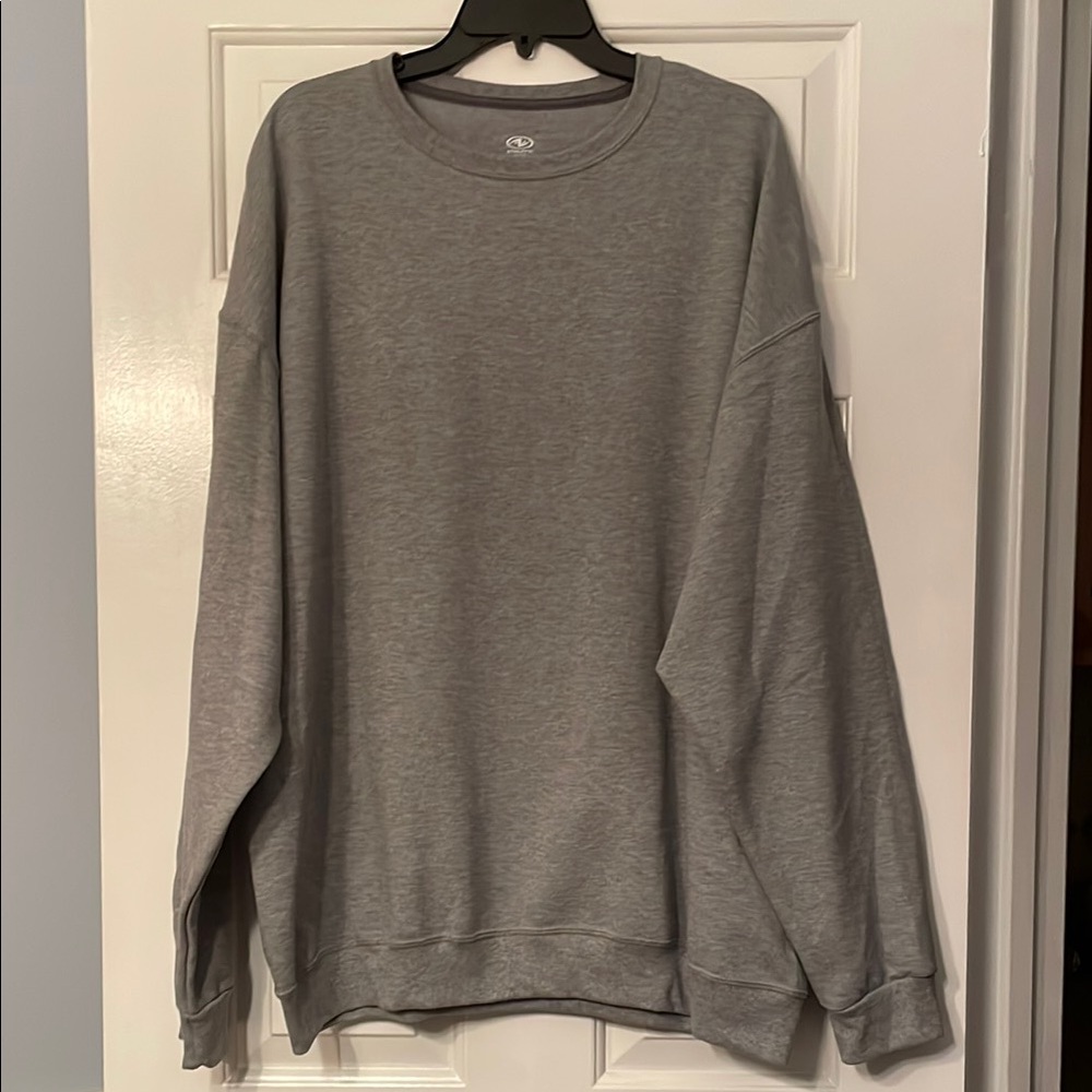 Gray Crewneck Men's Sweater